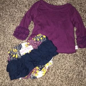 NWOT Ruffle Butts Outfit